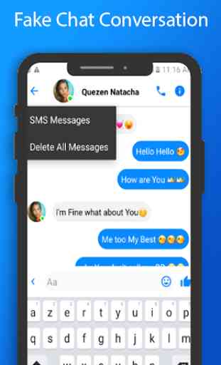 Fake SMS et Messages Conversation Prank - IgoMsg 3