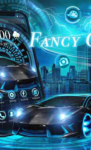 Fancy Black Car Launcher Theme Live HD Wallpapers 2