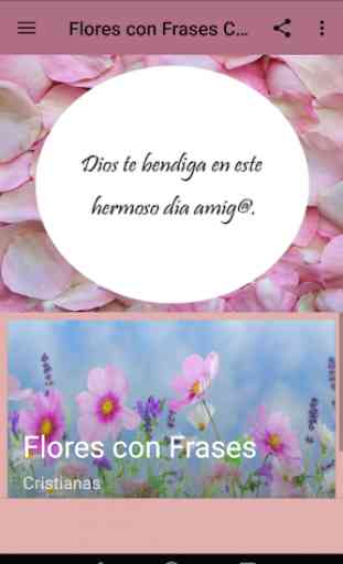 Flores con Frases Cristianas 3
