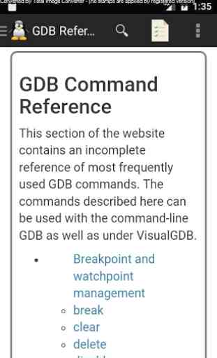GDB Quick Reference Guide 2