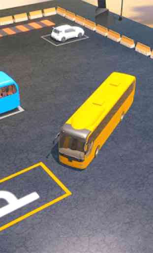 Heavy Coach Bus Parking Simulator 3