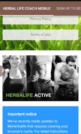 Herbalife coach mobile 2