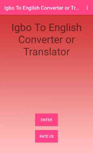 Igbo To English Converter or Translator 1