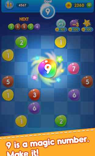 Make 9 - Number Puzzle Game, Happiness and Fun 3