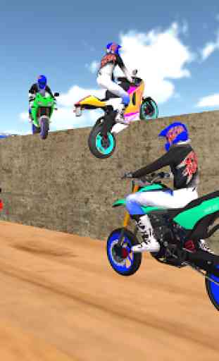 motorcycle escape simulator - police chase racing 2