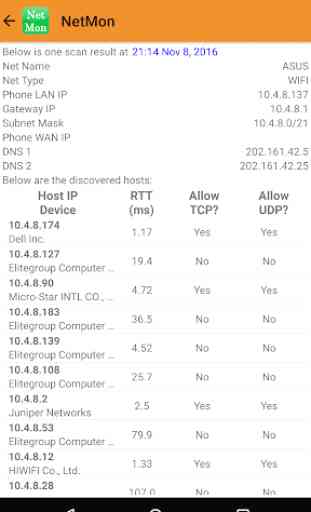 NetMon: Network Scanner & Port Monitor (3/4G/WiFi) 4