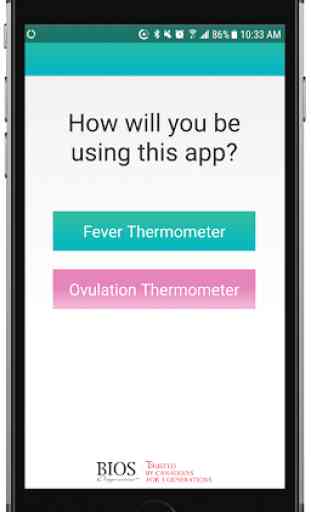 PrecisionTemp Fever App 1