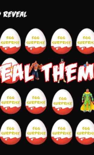 Prize Secret Eggs Superhero 1