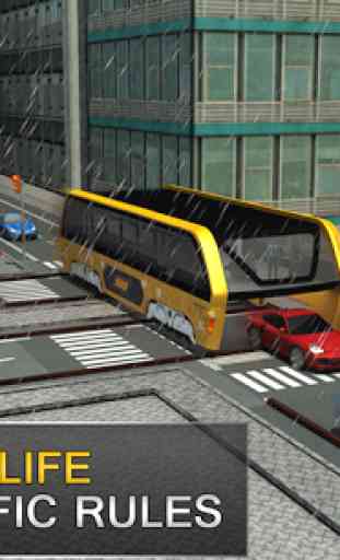 Real Elevated Bus Simulator 3D 3