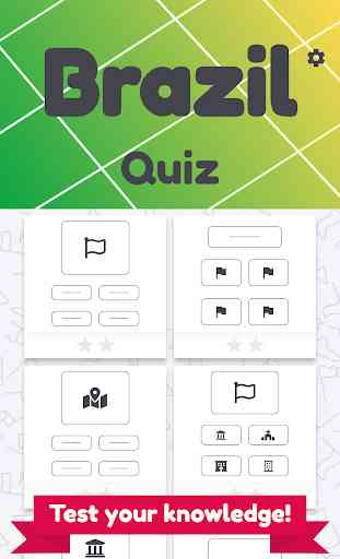States of Brazil quiz - maps, flags and capitals 1