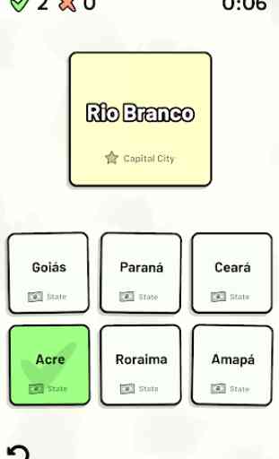 States of Brazil Quiz - Maps, Flags, Capitals 4