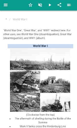 The first world war 2