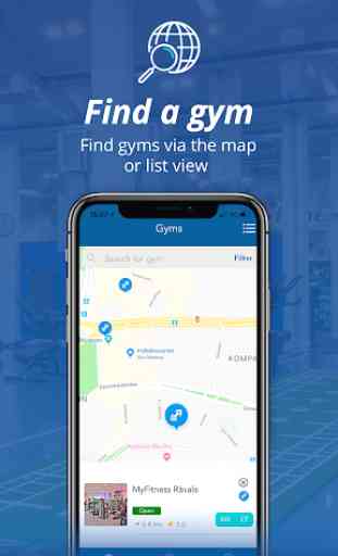 TrainAway: Workout with gym day pass,where you go. 1