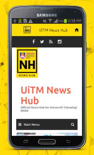 UiTM News Hub 2