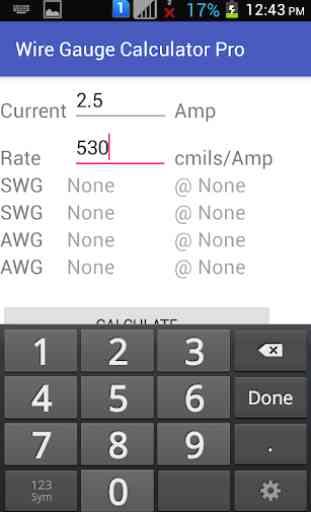 Wire Gauge Calculator Pro 3