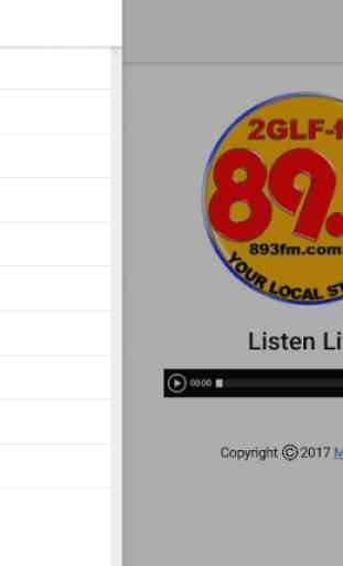 2GLF Your Local Station 89.3 FM 2