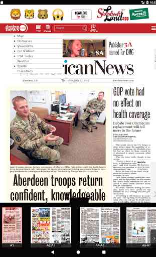 Aberdeen American News Digital Replica 4
