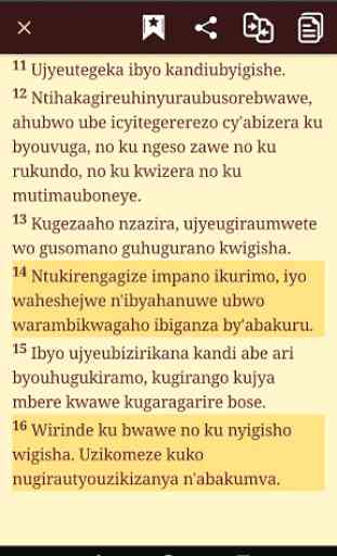 Bibiliya Yera - Kinyarwanda Bible 3