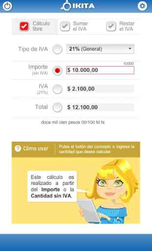 Calculadora de IVA (Argentina) 1