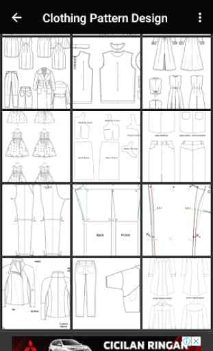 Clothing Pattern Design 4