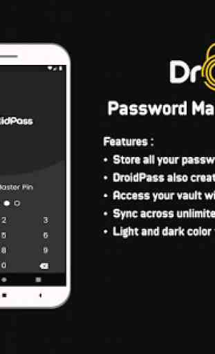 DroidPass Password Manager 1