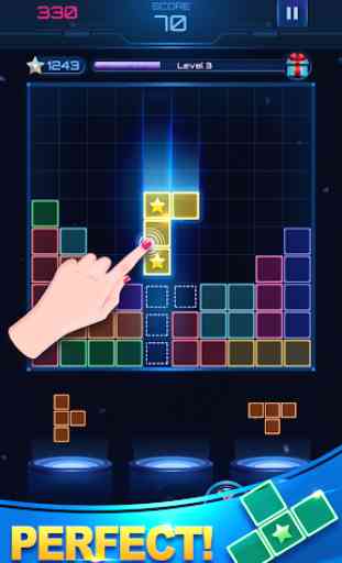 Glow Block Puzzle: Color Classic Puzzle Legend 2