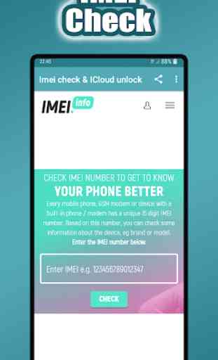 IMEI check & ICloud unlock 3