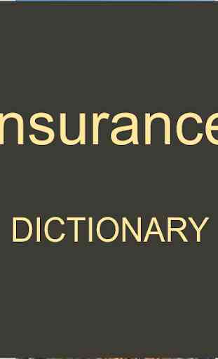 Insurance Dictionary 1