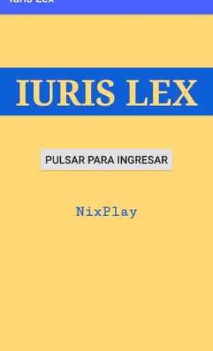 Iuris Lex 1