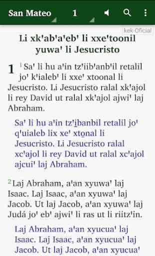 Kekchi Bible (2 Orthographies) 4