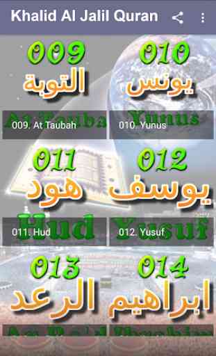 Khalid Al Jalil - Holy Quran Read and MP3 Offline 2