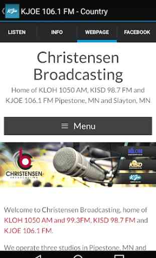 KJOE 106.1 FM 3
