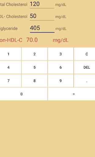 LDL-Cholesterol calculator 3
