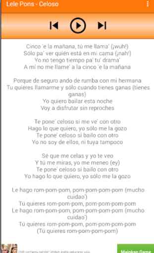 Lele Pons - Celoso  Lyrics and Songs 3