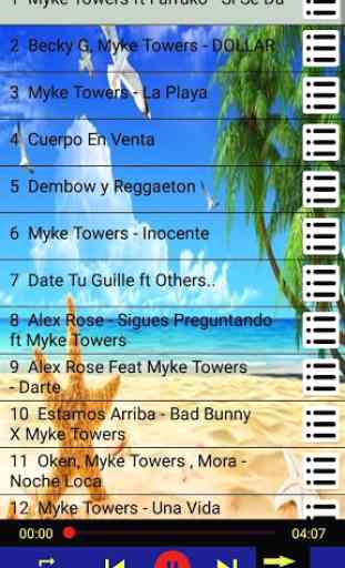 Myke Towers music offline 30 songs 1