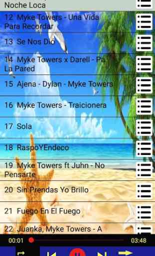 Myke Towers music offline 30 songs 2