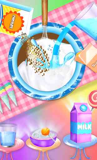 Rainbow Ice Cream Frozen Popsicle Kitchen 2