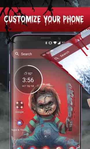Scary Doll Themed Launcher - Icons and Themes Pack 1