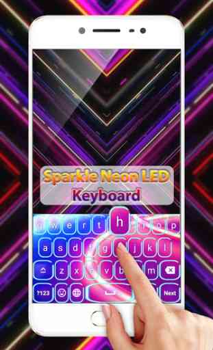 Sparkle Neon Led Keyboard 2