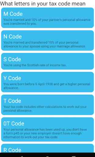 Tax Codes 2