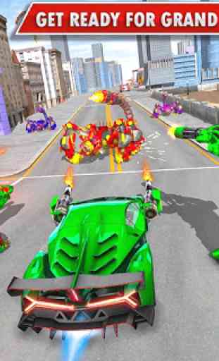 Turtle Robot Animal Rescue – Robot Car Transform 3