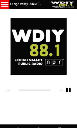 WDIY 88.1 NPR Radio 1