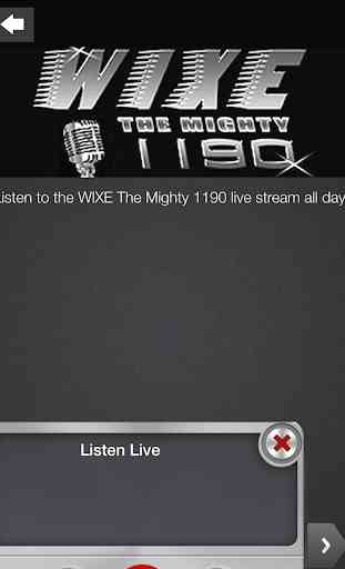 WIXE The Mighty 1190 AM 2