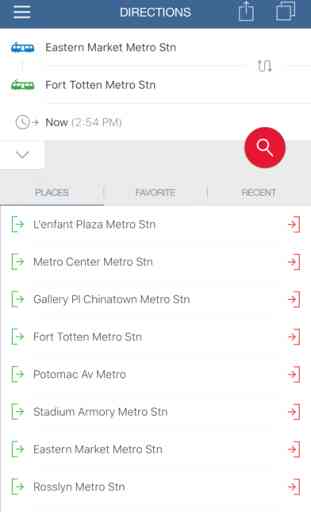 ezRide Washington Metro - Transit Directions for Bus and Subway including Offline Planner 1