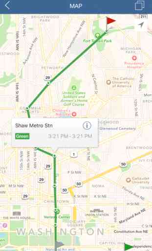 ezRide Washington Metro - Transit Directions for Bus and Subway including Offline Planner 2