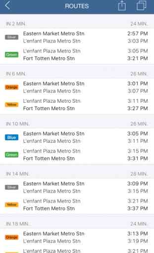 ezRide Washington Metro - Transit Directions for Bus and Subway including Offline Planner 3