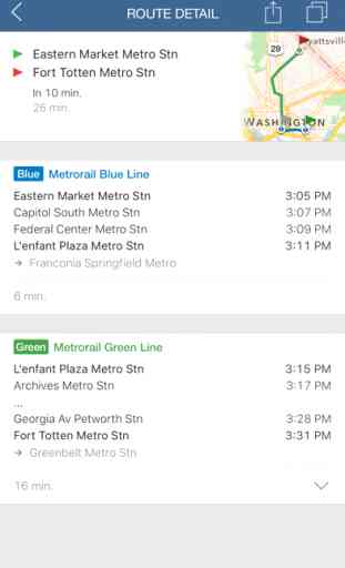 ezRide Washington Metro - Transit Directions for Bus and Subway including Offline Planner 4