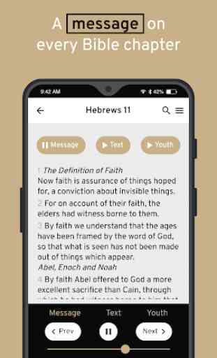 Bible Companion: text, commentary, audio, youth 4