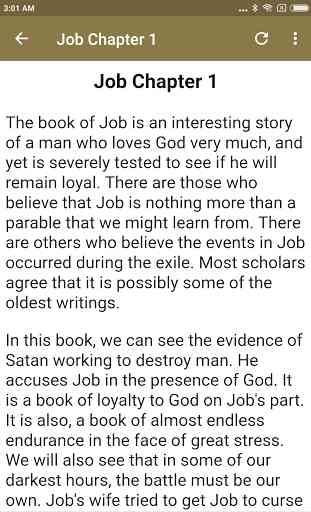 BOOK OF JOB - BIBLE STUDY 3
