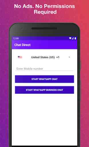 Chat Direct for WA 1